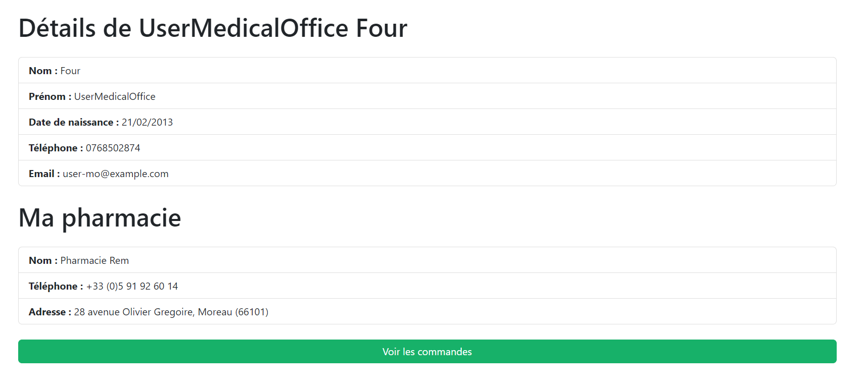PharmHappy Client Role